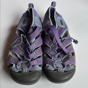 KEEN Kids Purple and Gray Sandals